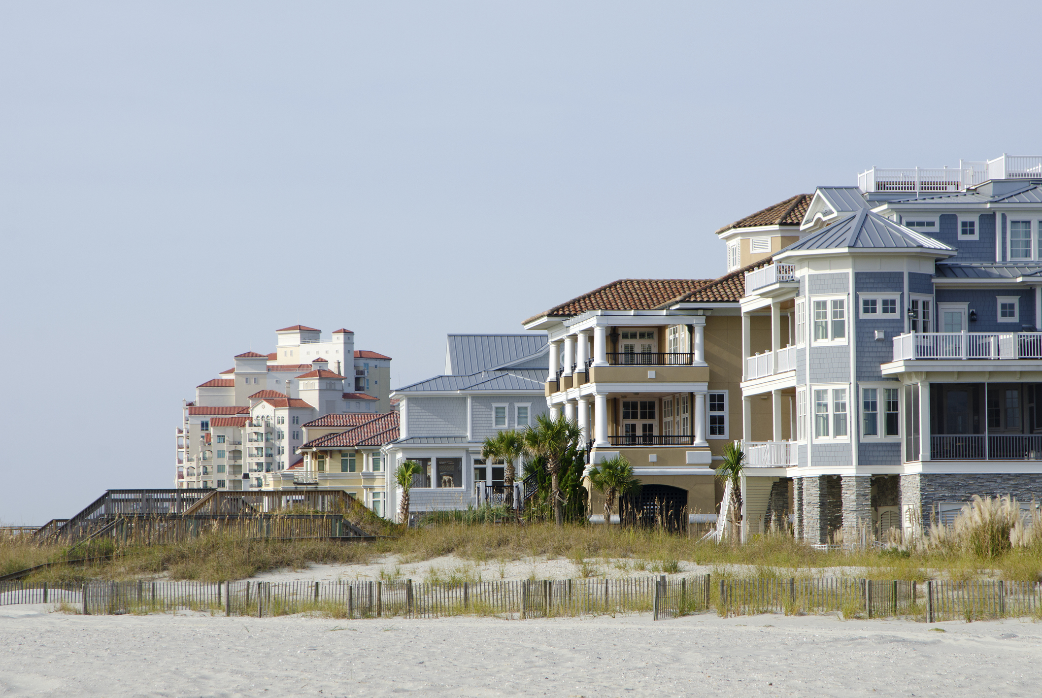 Beach Houses and Condominiums